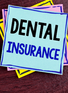 dental insurance sign